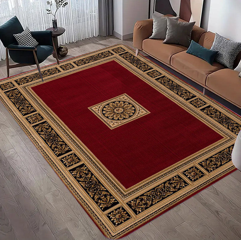 Home Textiles Rug - Traditional Persian Medallion Area Rug Vintage