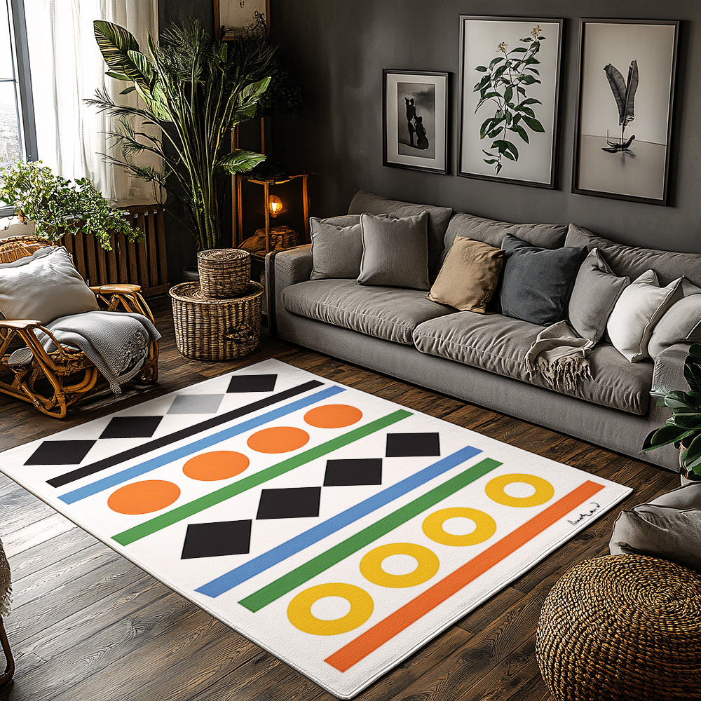 Home Textiles Rug - Modern Abstract Doormat Indoor Outdoor Entrance