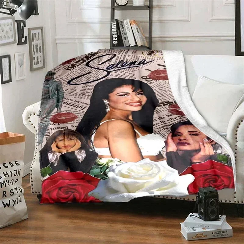 Home Textiles Throw - Selena Quintanilla Vintage Throw Blanket Soft