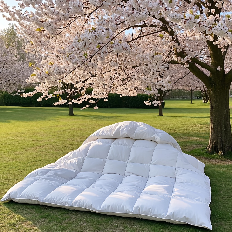 Duvet Insert White - All Season Queen Cooling Comforter -