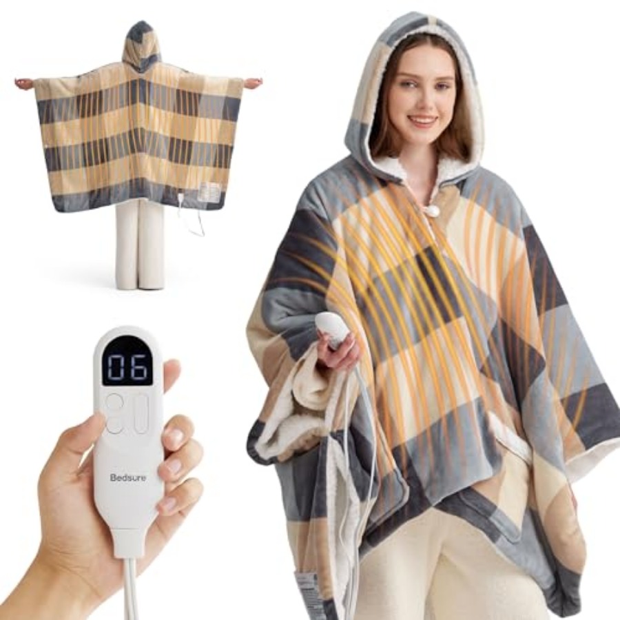 Electric Blanket Heated - Heated Blanket Wearable Shawl - Electric