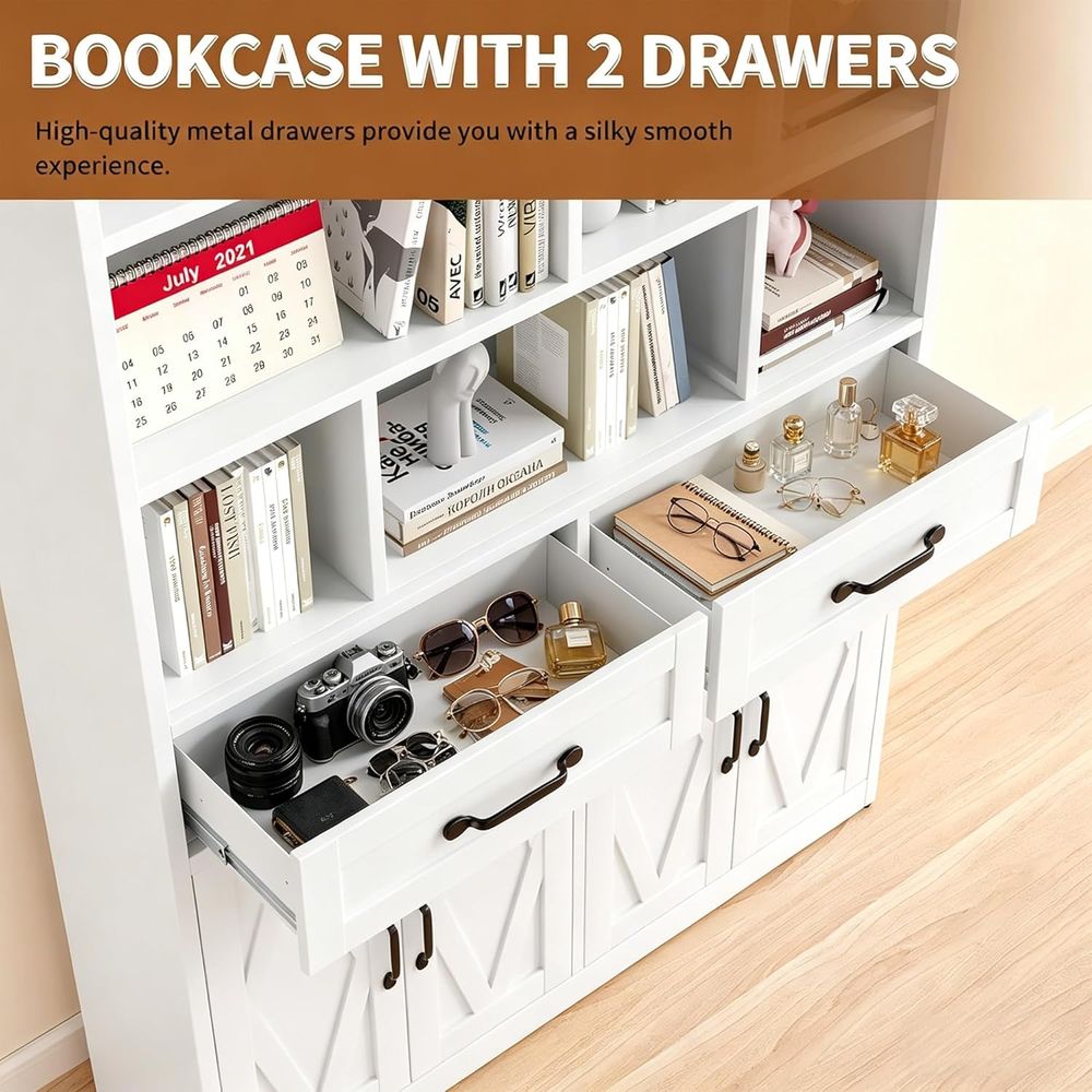 Sturdy Metal Tall Bookcase wit – обзор и цена Home & Hotel Textiles Private Limited