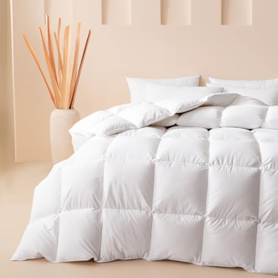 King Size Feather Down Fiber C – обзор и цена Duvet Insert White