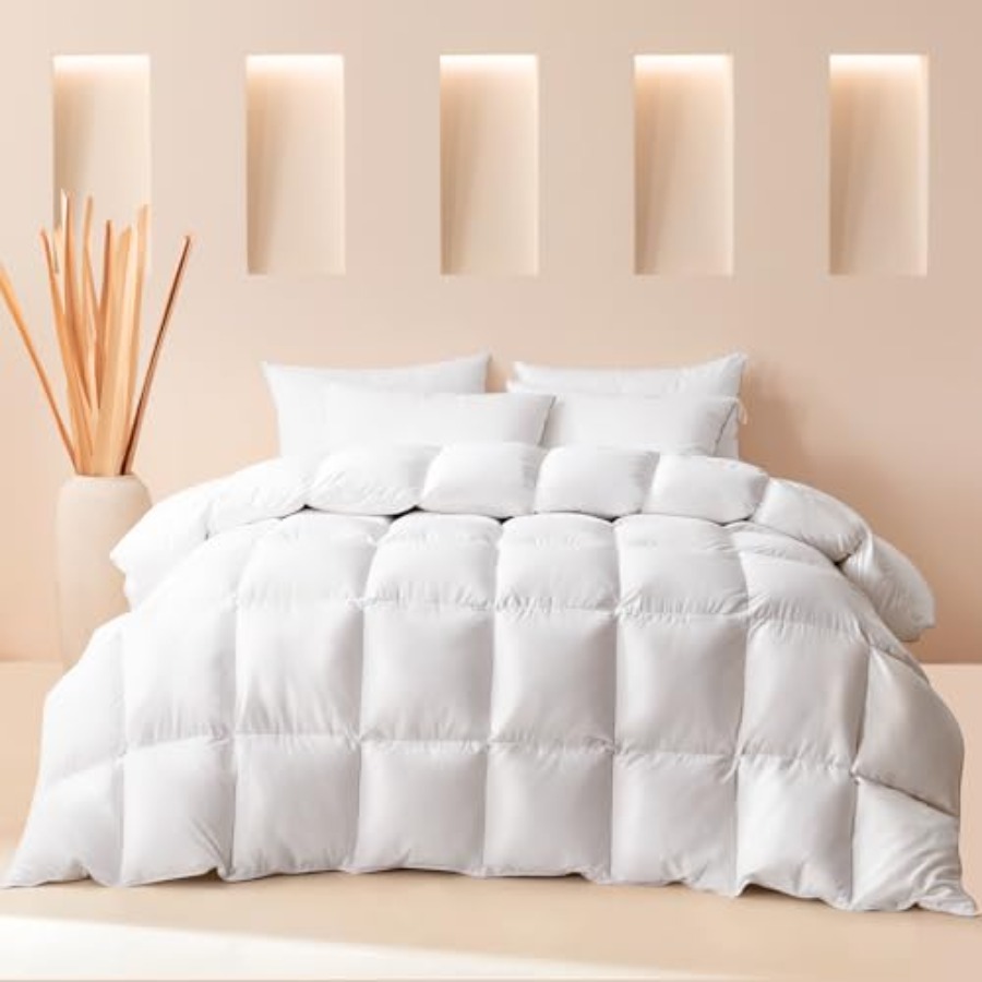 King Size Feather Down Fiber C – обзор и цена Duvet Insert White