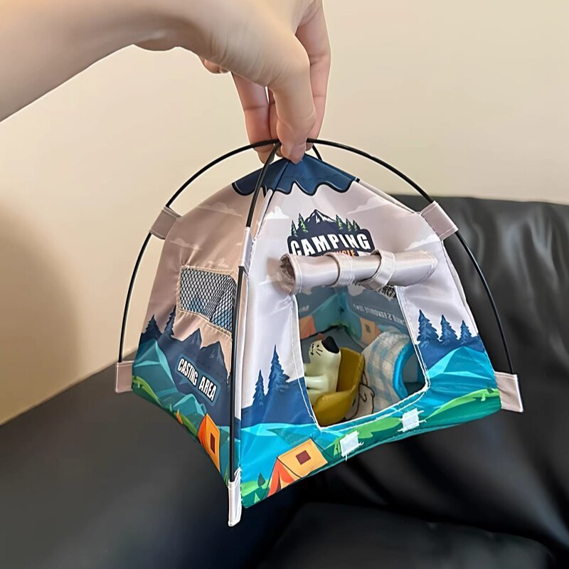 Mini Tent Desktop Ornament Cre – обзор и цена Home Textiles And Decor