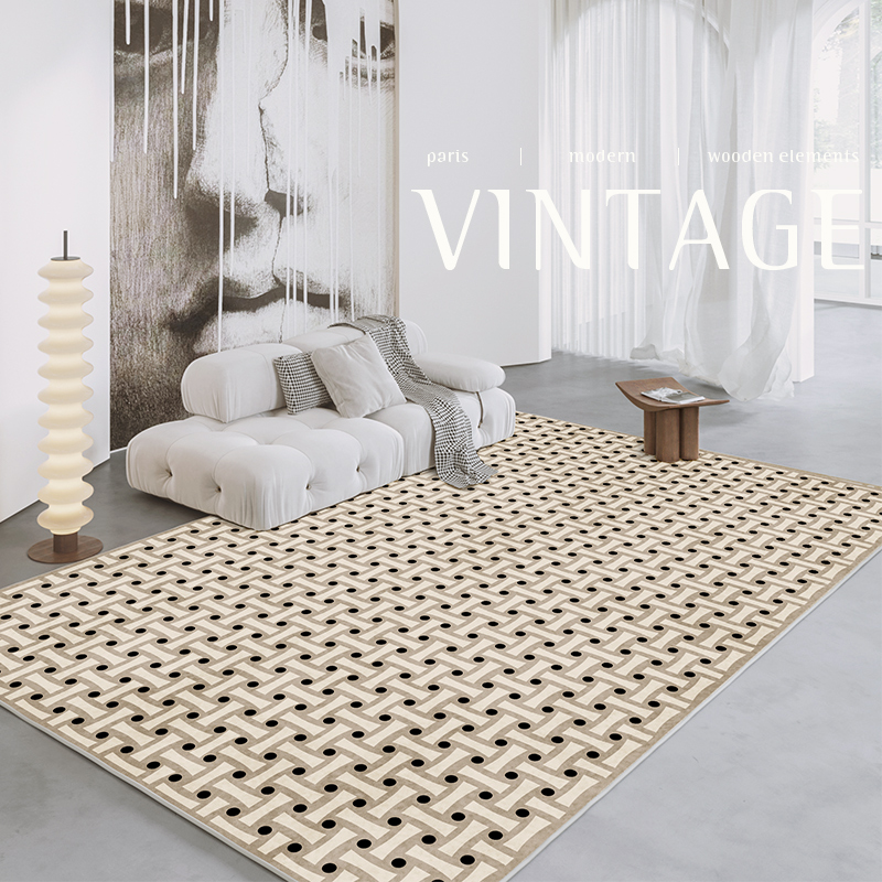 French Retro Rugs for Bedroom  – обзор и цена Home Textiles Plaid