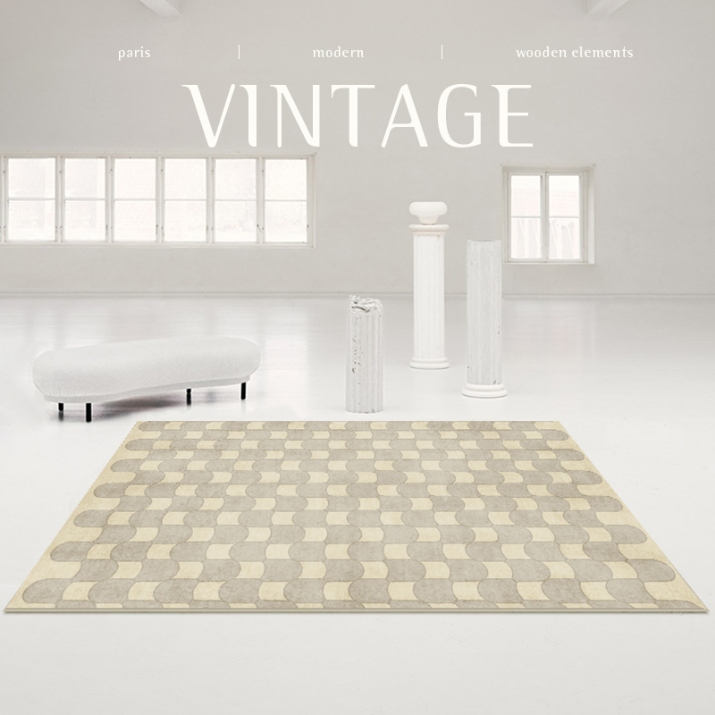 French Retro Rugs for Bedroom  – обзор и цена Home Textiles Plaid