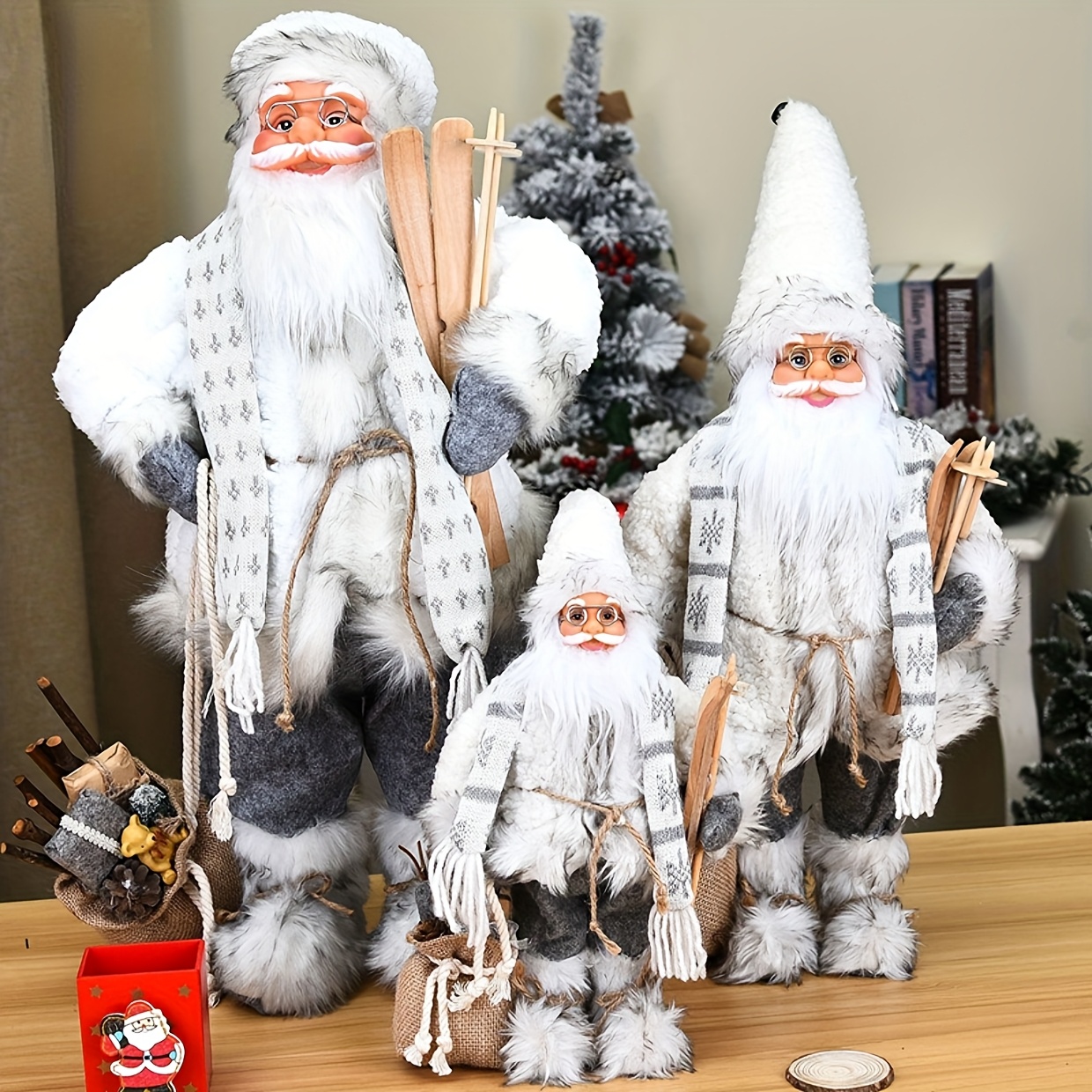 Blue and white Santa Claus, Ch – обзор и цена Home Textiles And Furnishing