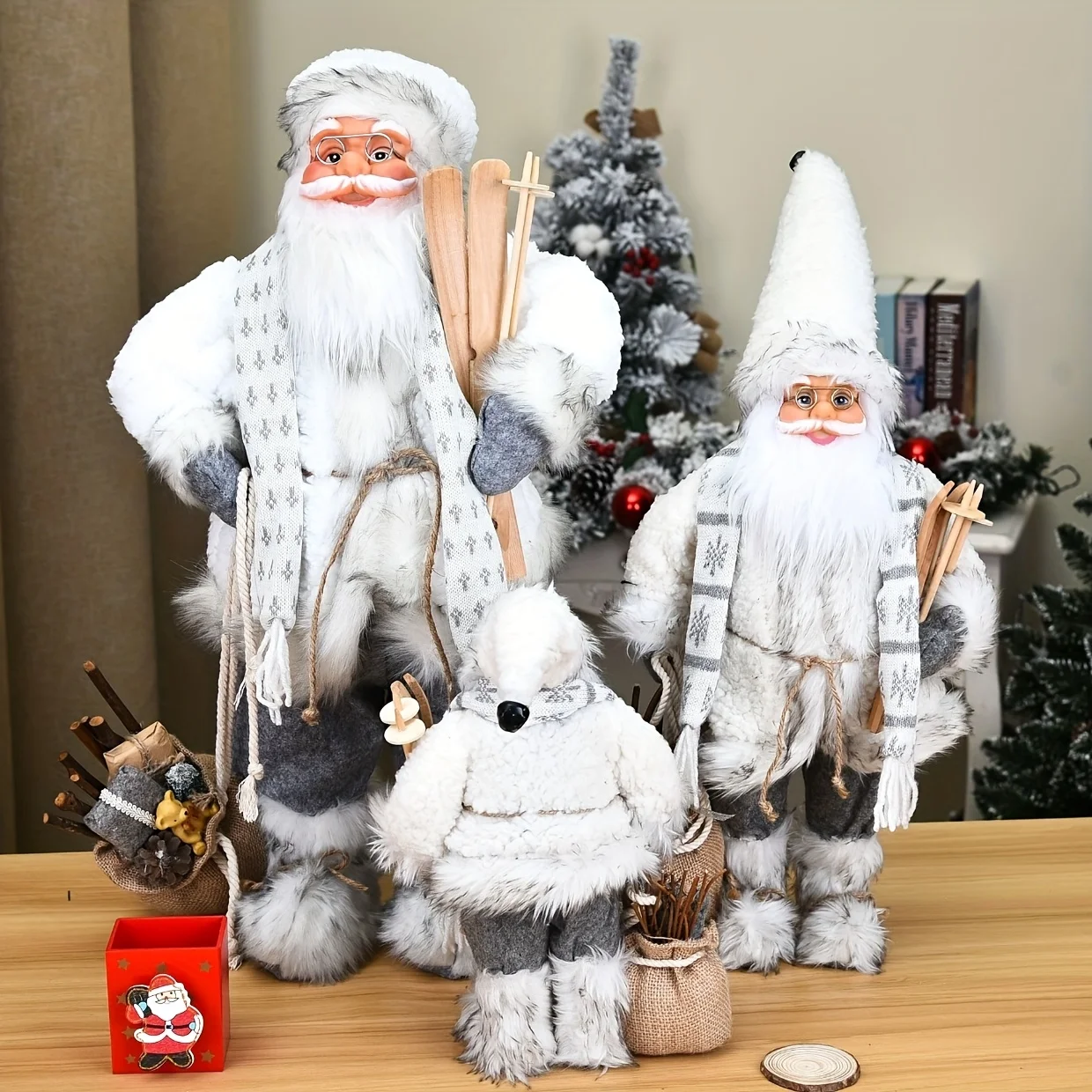Blue and white Santa Claus, Ch – обзор и цена Home Textiles And Furnishing