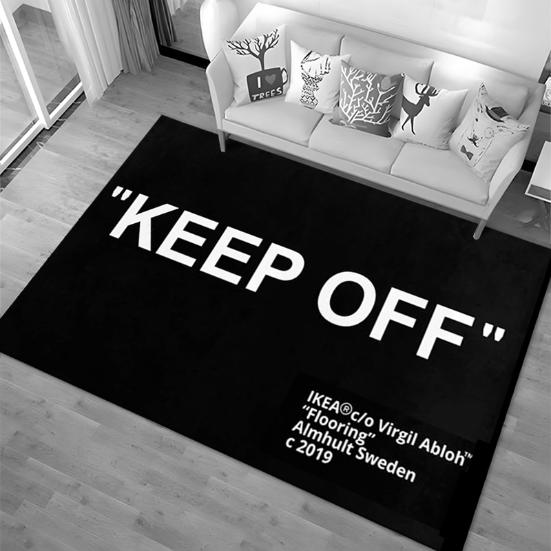 Keep Off Area Rugs 3D Printed  – обзор и цена Home Textiles Plaid