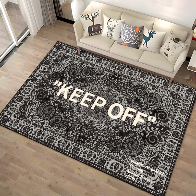Keep Off Area Rugs 3D Printed  – обзор и цена Home Textiles Plaid