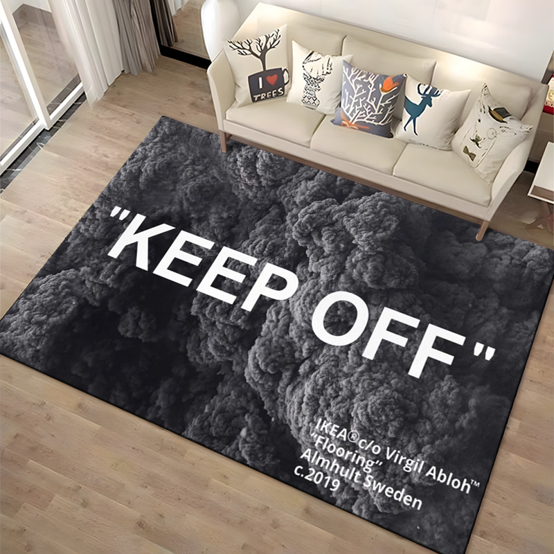Keep Off Area Rugs 3D Printed  – обзор и цена Home Textiles Plaid