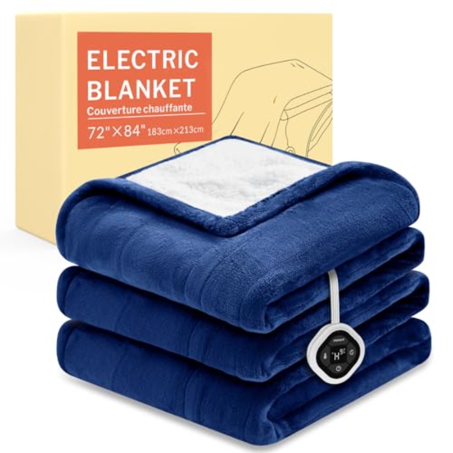 LuxeHeat Heated Blanket Electr – обзор и цена Electric Blanket Heated