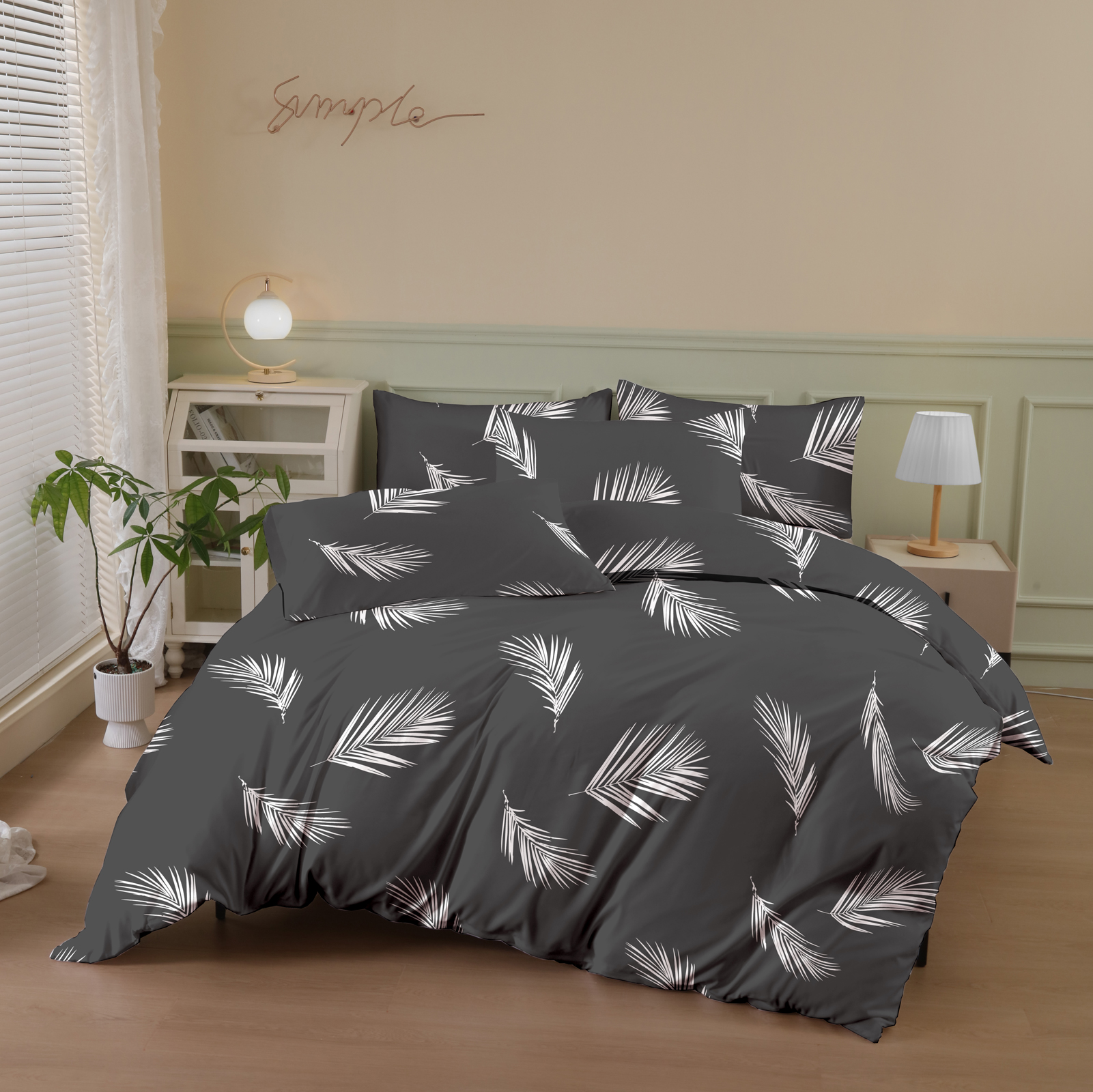 White Feather Print Fleece Duv – обзор и цена Duvet Insert White