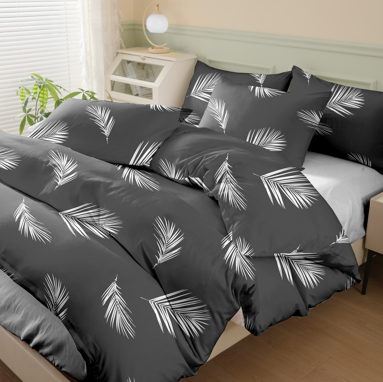 White Feather Print Fleece Duv – обзор и цена Duvet Insert White