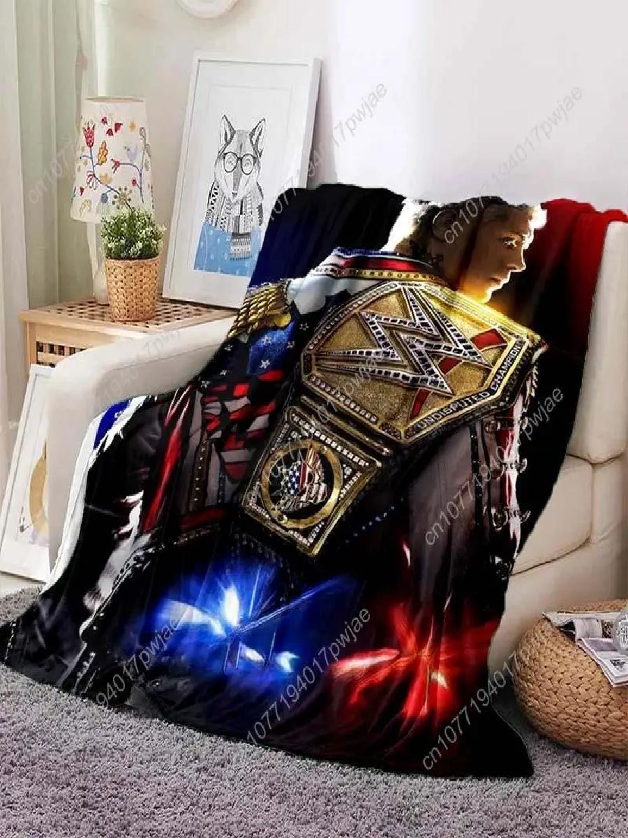 WWE Logo Flannel Throw Blanket – обзор и цена Home Textiles Throw