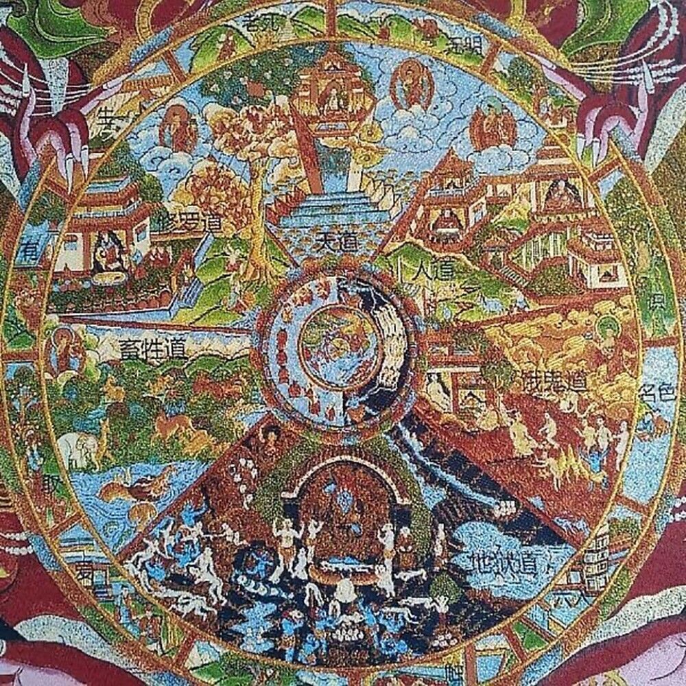 Buddhist Guardian Silk Paintin – обзор и цена Home Textiles China
