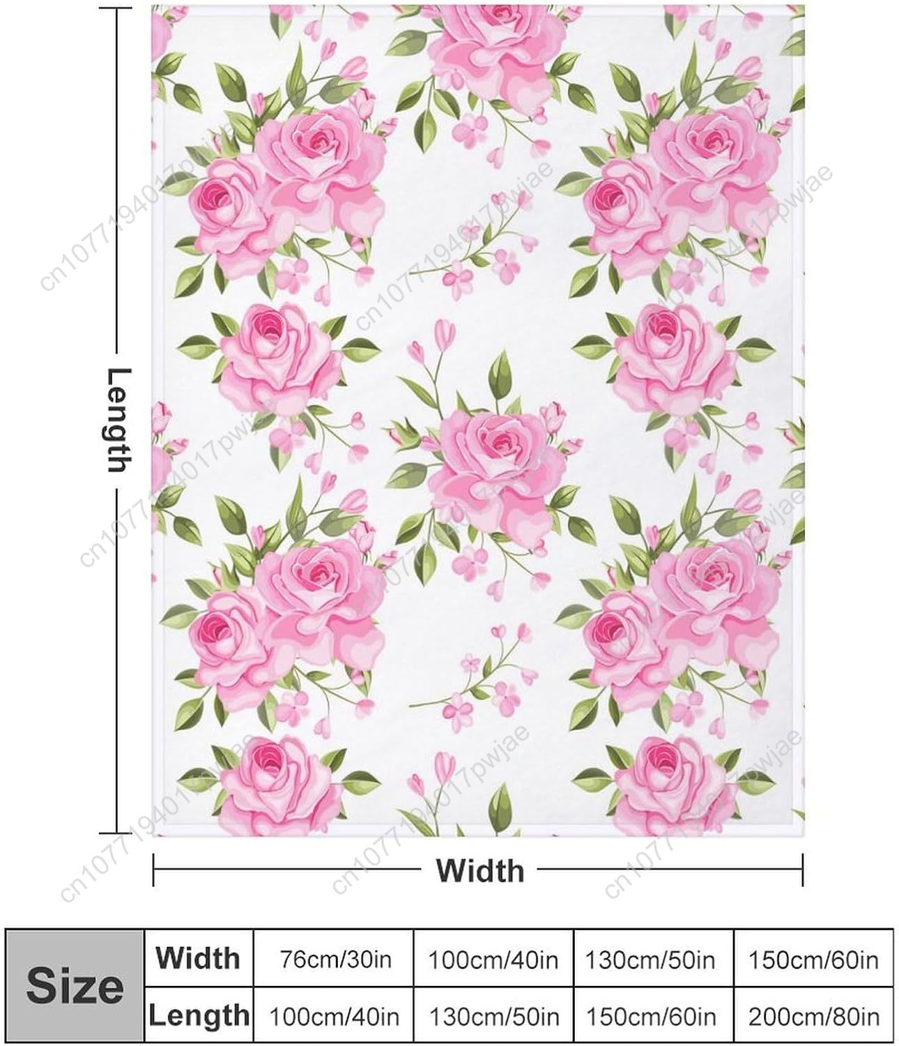 Pink Flower Throw Blanket Flor – обзор и цена Home Textiles And Decor