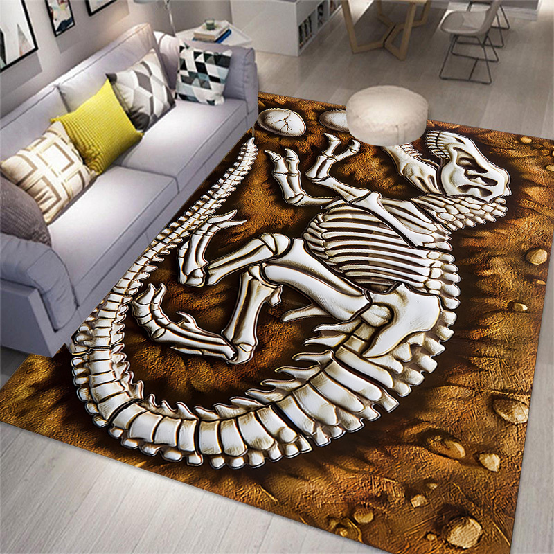3D Dinosaur Fossil Skeleton Ar – обзор и цена Home Textiles Rug