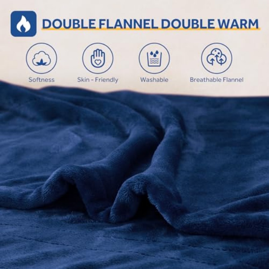 Heated Blanket Electric Throw  – обзор и цена Electric Blanket Heated