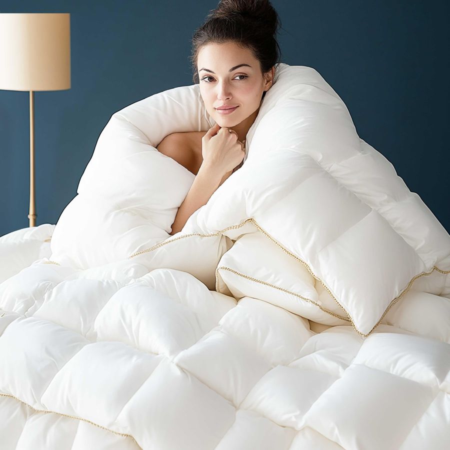 White Feather Comforter Queen  – обзор и цена Duvet Insert White