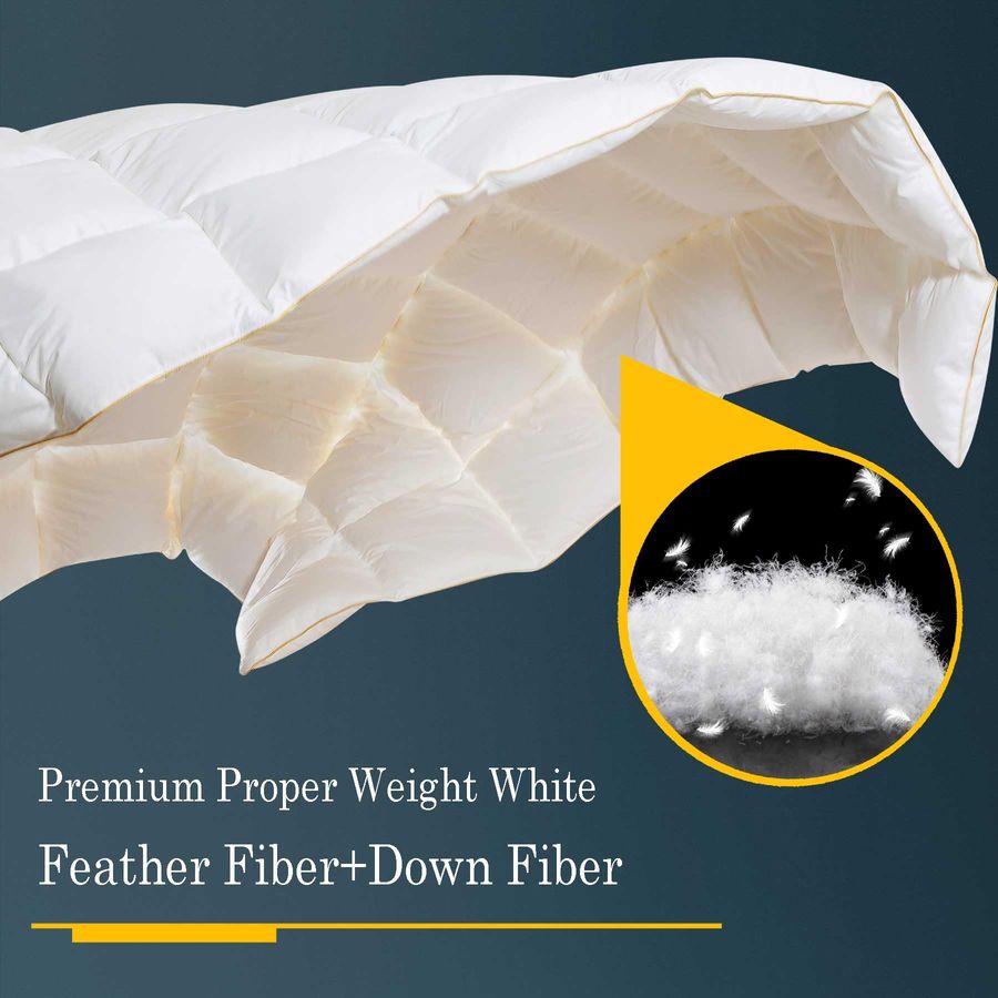 White Feather Comforter Queen  – обзор и цена Duvet Insert White