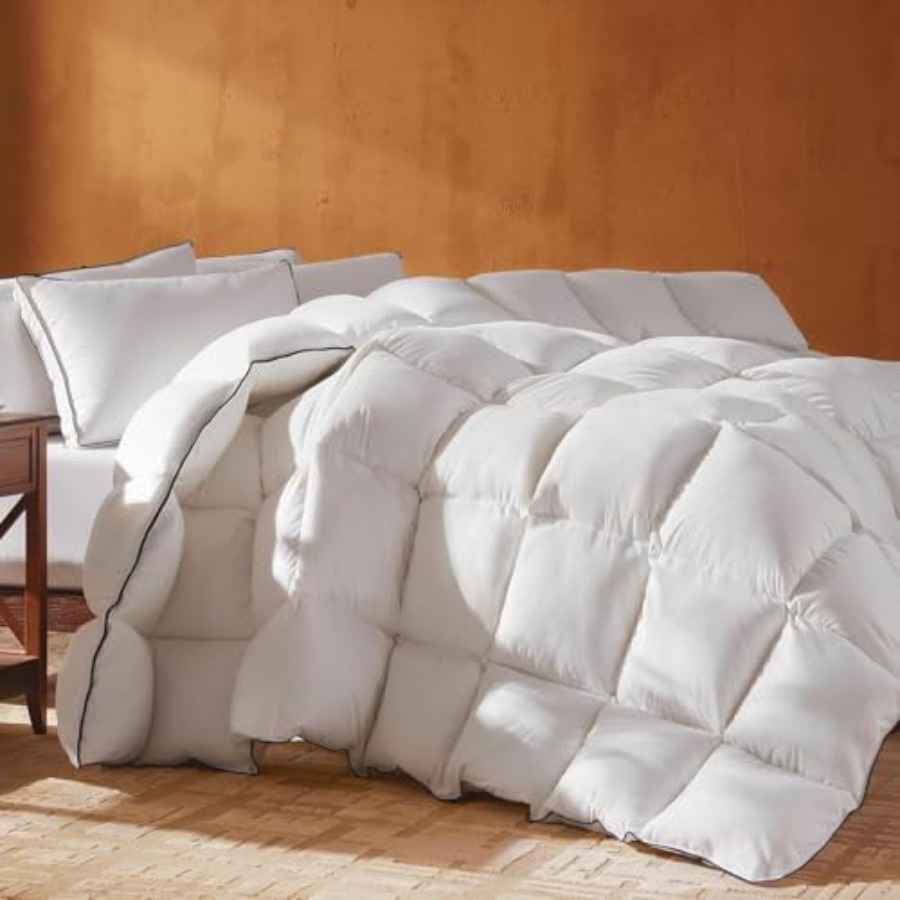 Goose Feather Down Fiber Cotto – обзор и цена Duvet Insert White