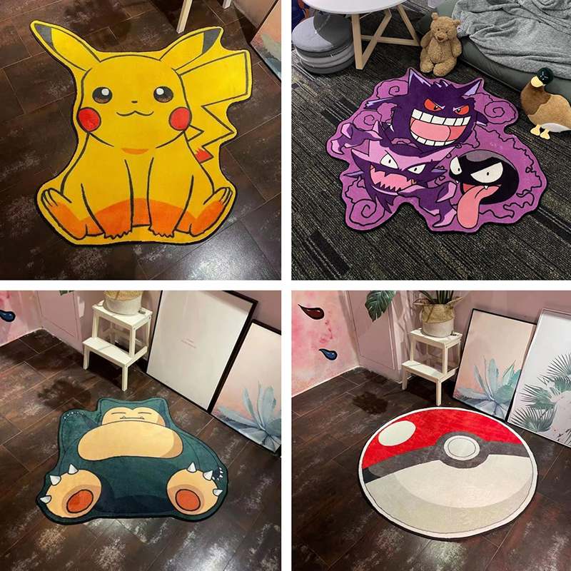 Pokemon Pikachu Carpet Cartoon – обзор и цена Home Textiles Rug