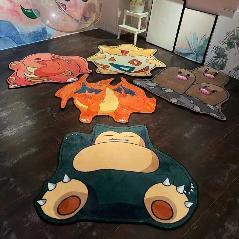 Pokemon Pikachu Carpet Cartoon – обзор и цена Home Textiles Rug