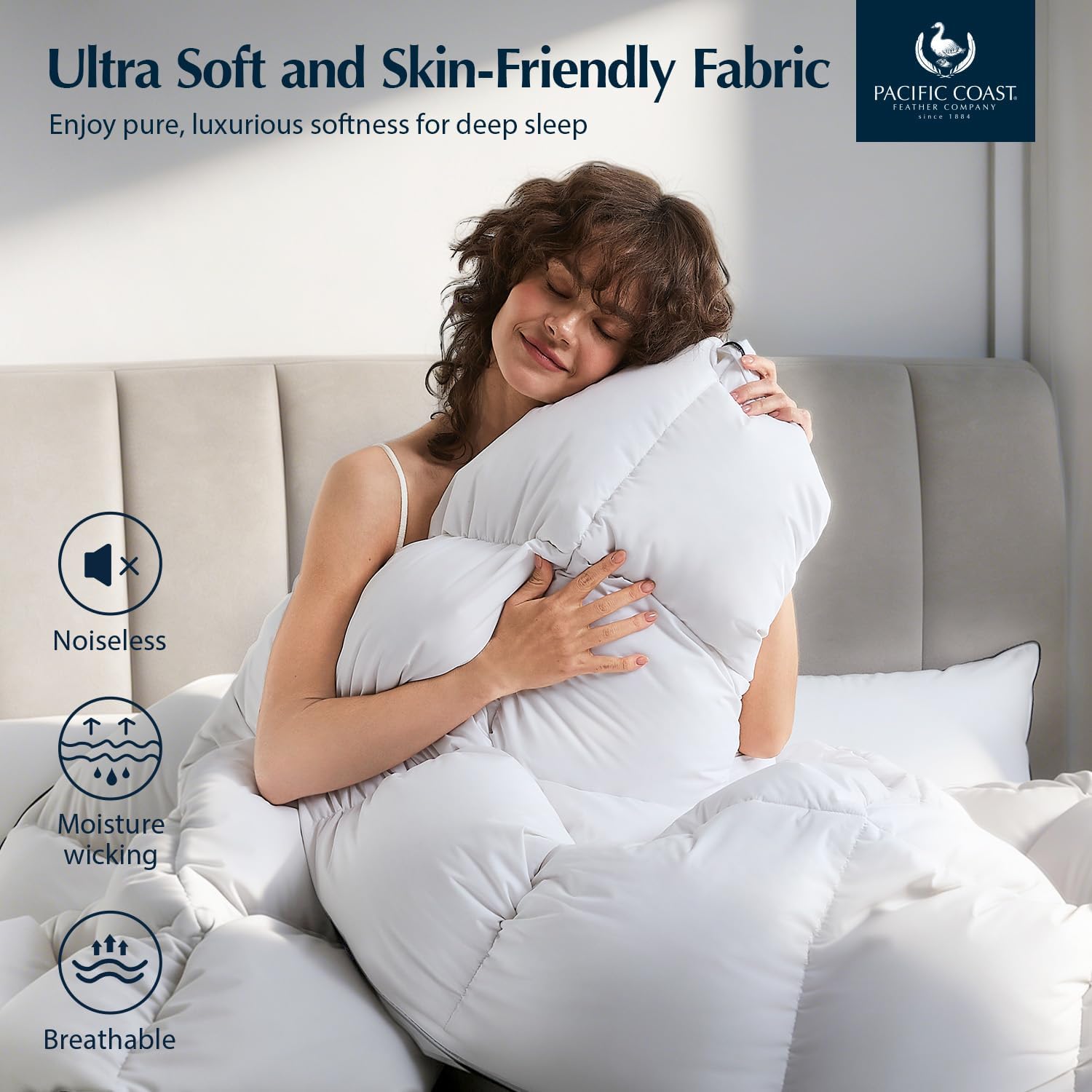 Twin White Goose Feather Down  – обзор и цена Duvet Insert White
