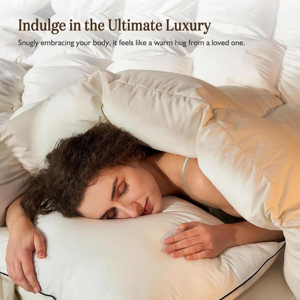 Organic Feather Down Comforter – обзор и цена Duvet Insert White