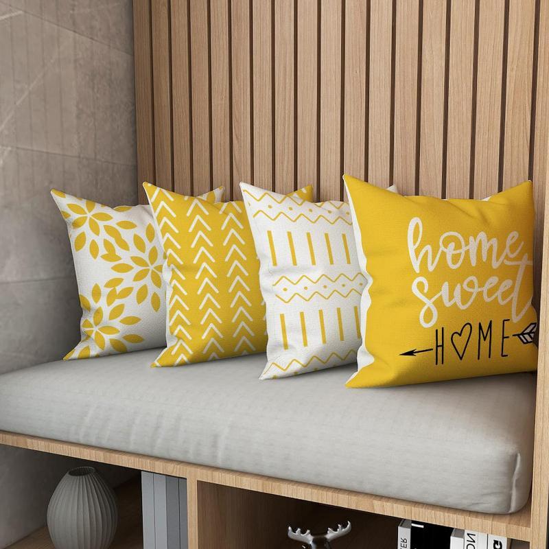 Geometric Pattern Pillow Case  – обзор и цена Home Textiles And Decor