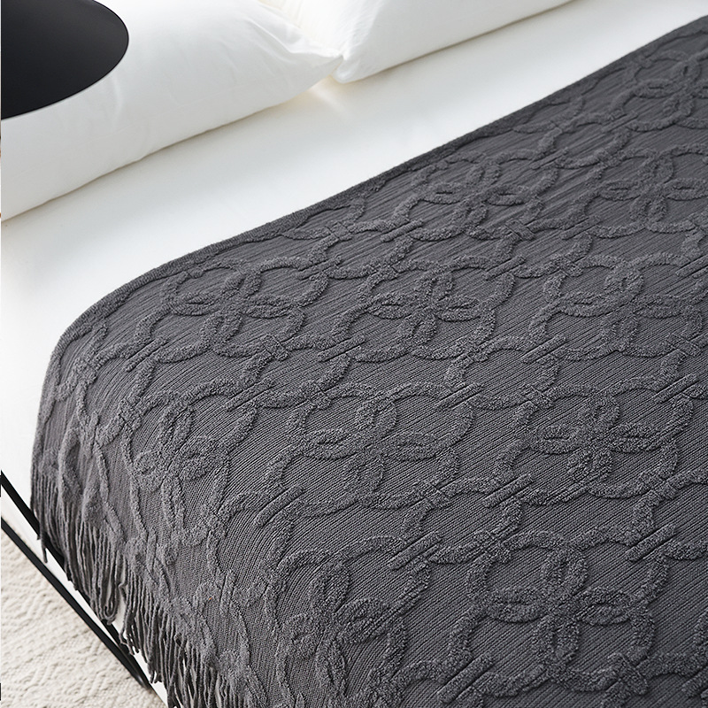 Nordic Knit Bed Runner  Soft T – обзор и цена Home Textiles Throw
