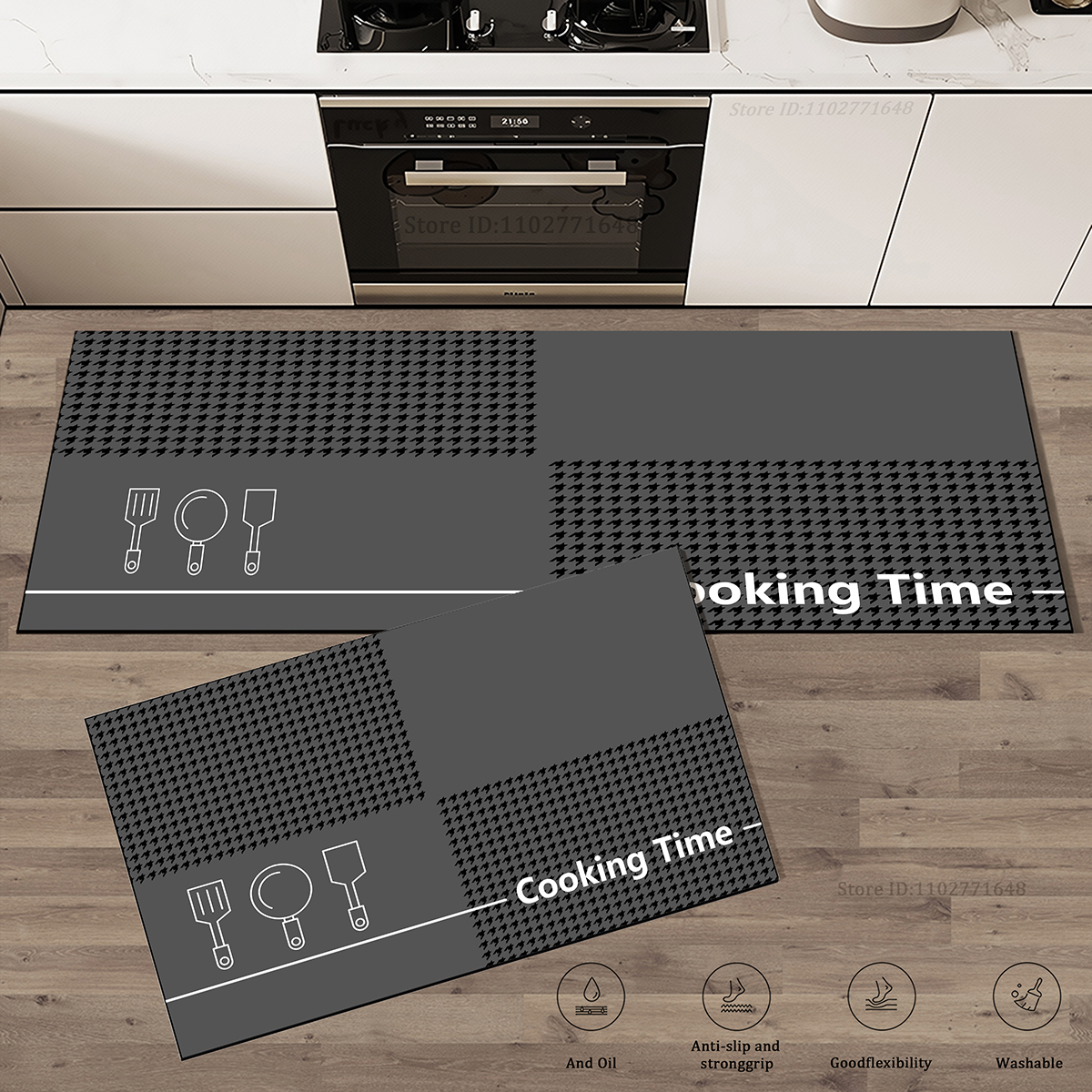 Kitchen Corner Floor Mat  Wate – обзор и цена Home Textiles Plaid