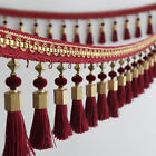 Beads Tassel Fringe Edging Tri – обзор и цена Home Textiles And Furnishing