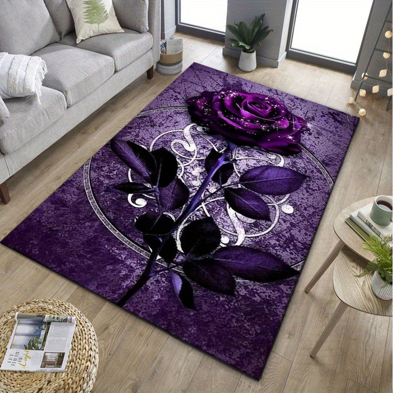 Purple Leaf Rug for Elegant Of – обзор и цена Home Textiles Rug