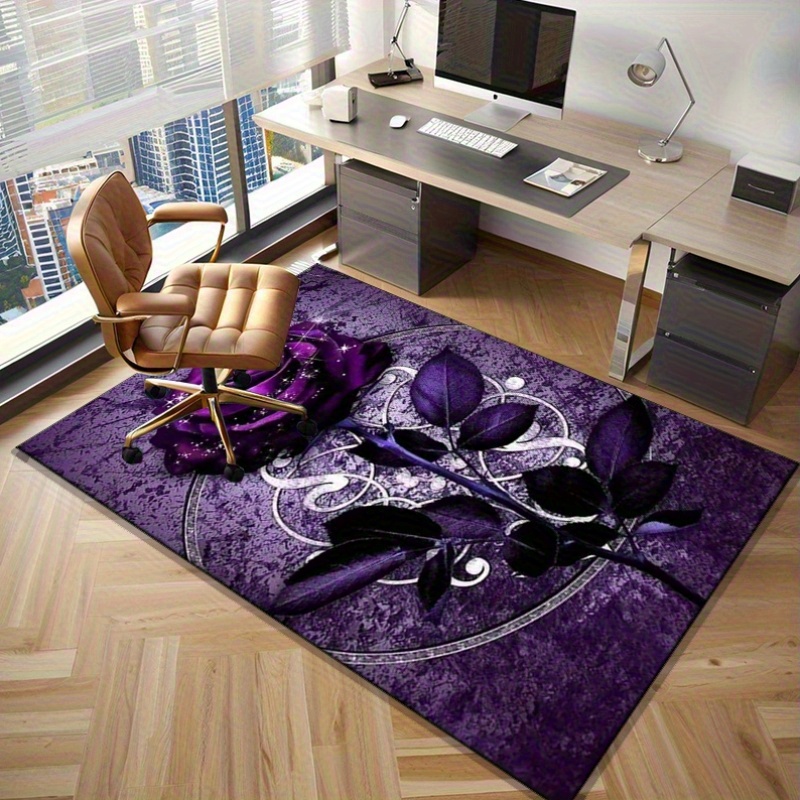 Purple Leaf Rug for Elegant Of – обзор и цена Home Textiles Rug