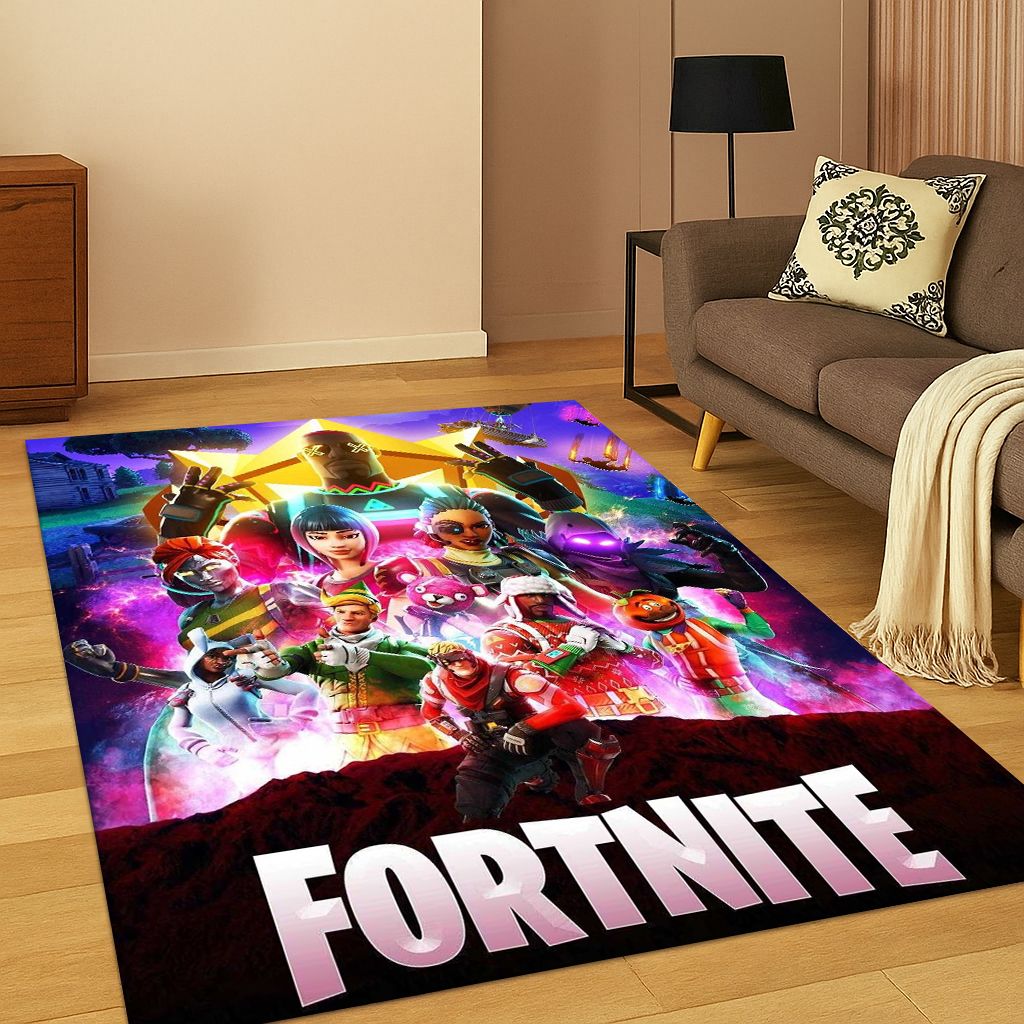 3D F-Fortnite Game Cartoon Car – обзор и цена Home Textiles Rug