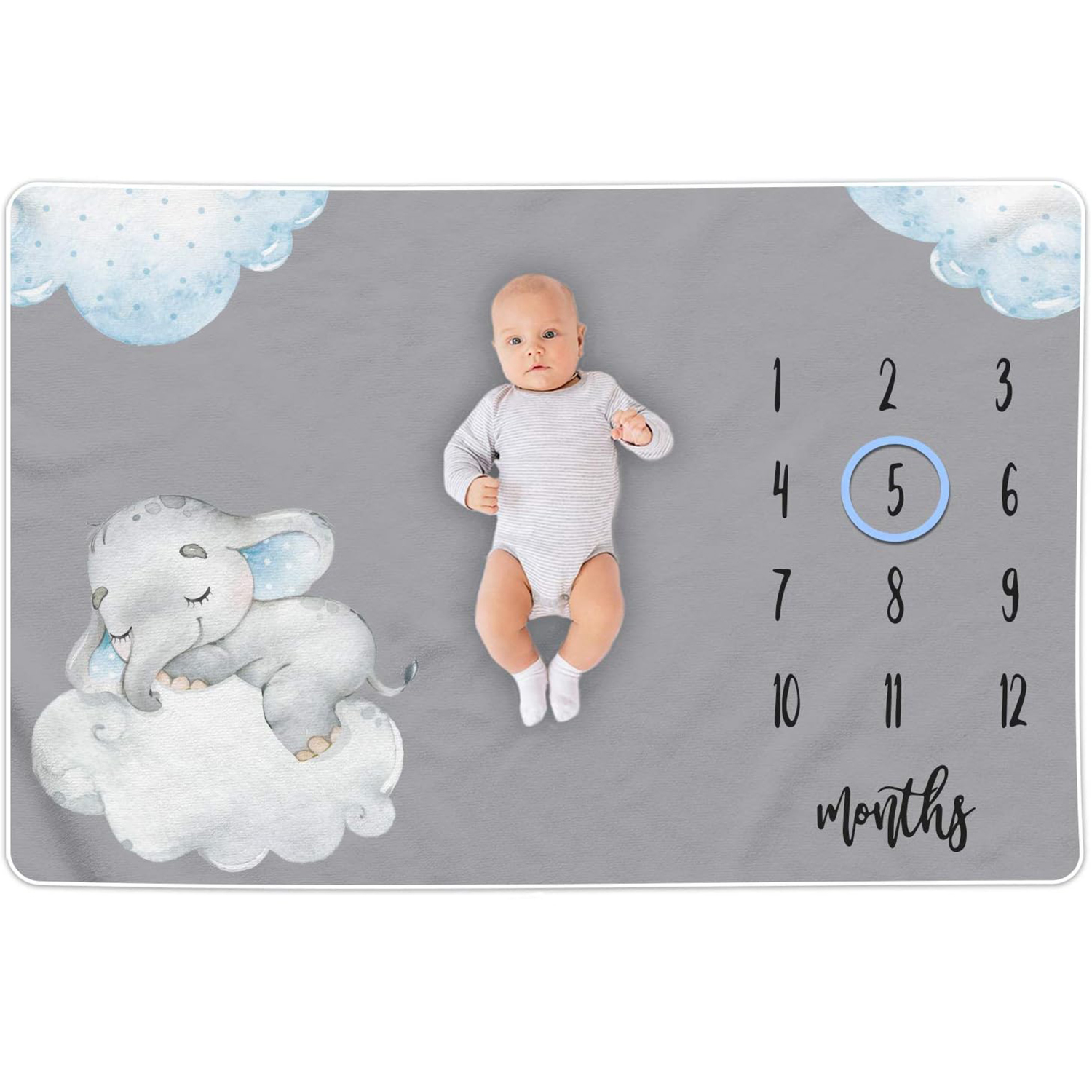 Baby Monthly Milestones Blanke – обзор и цена Home Textiles China