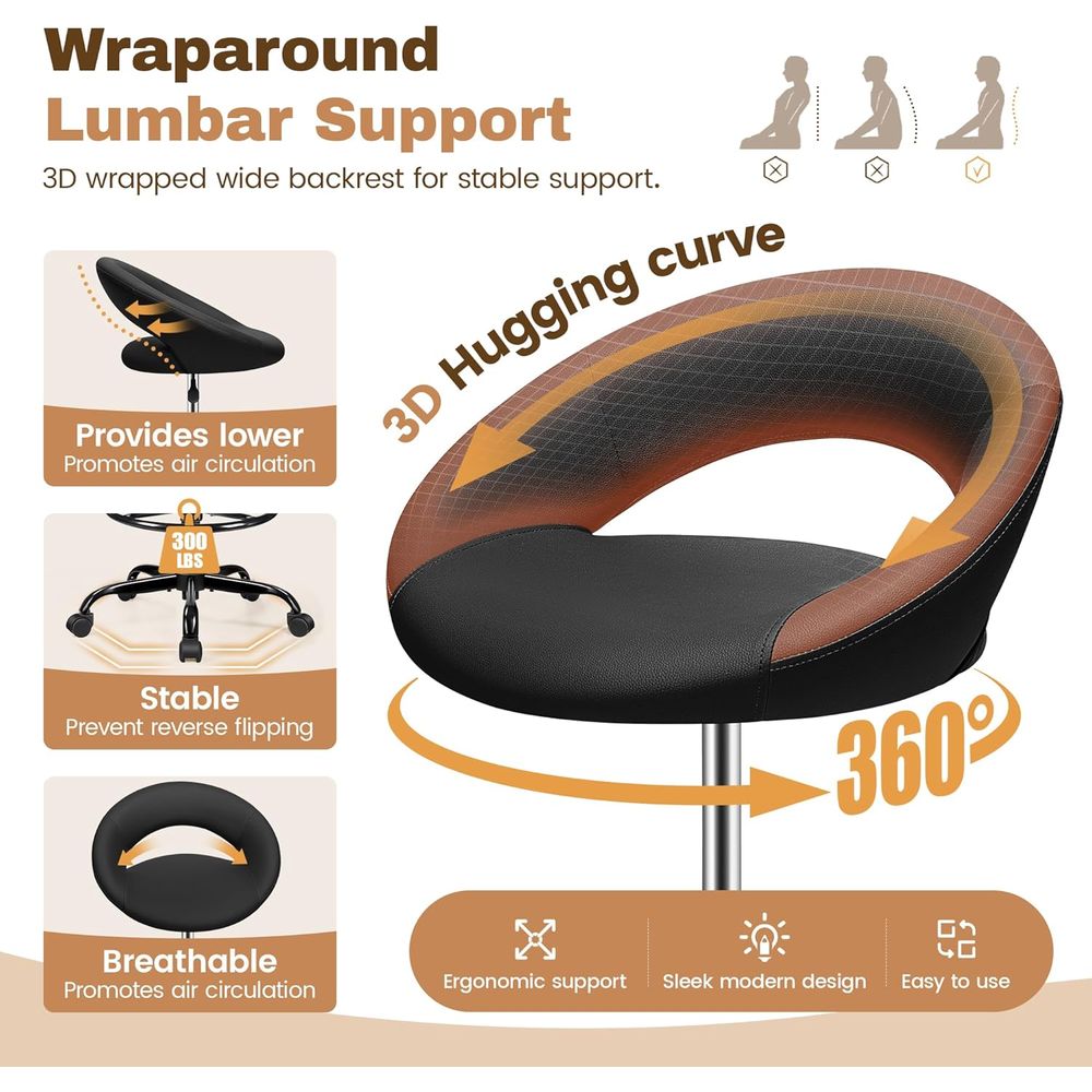 Adjustable Swivel Bar Stools w – обзор и цена Home & Hotel Textiles Private Limited
