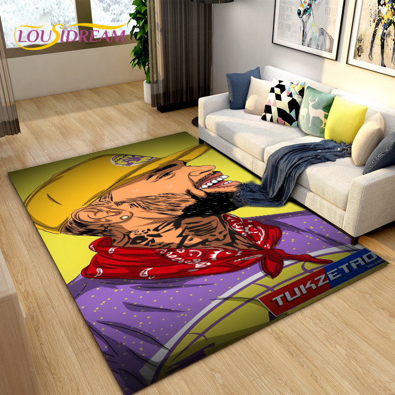 Hip Hop Art Rapper Legend Star – обзор и цена Home Textiles Rug
