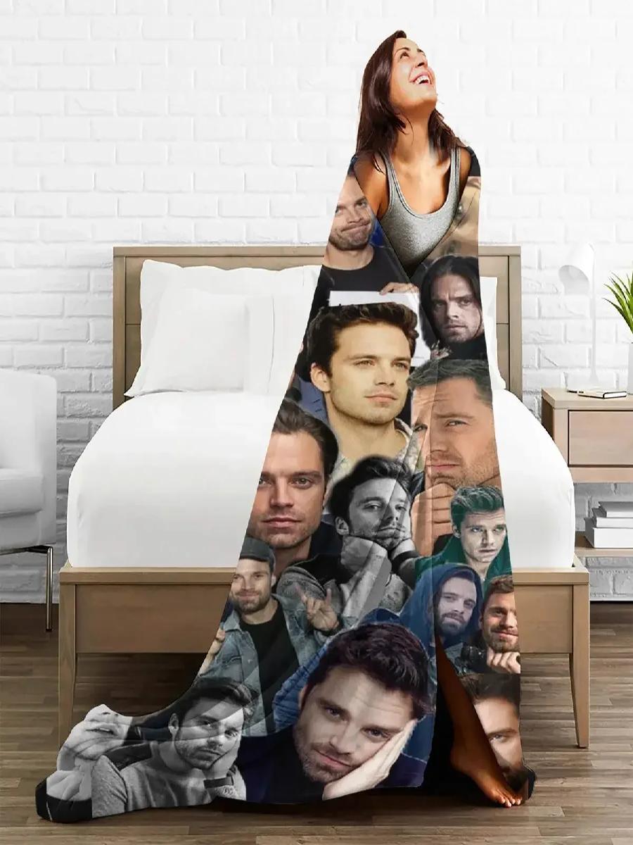 Anime Plaid Sebastian Stan War – обзор и цена Home Textiles Plaid
