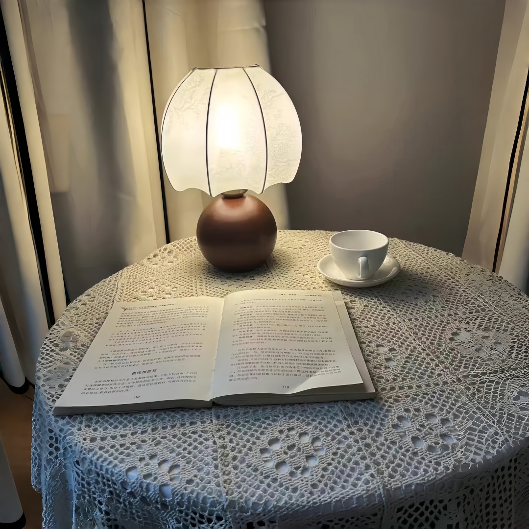 Vintage floral table lamp, med – обзор и цена Home Textiles And Decor