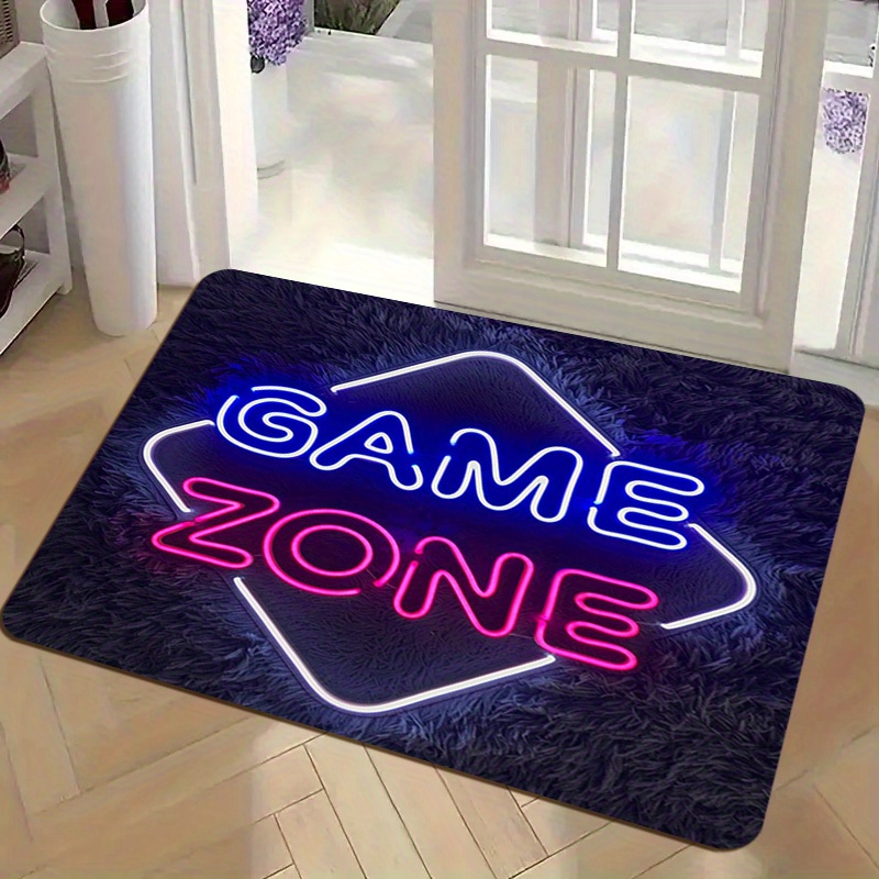 Faux Neon Game Zone Area Rug N – обзор и цена Home Textiles Rug