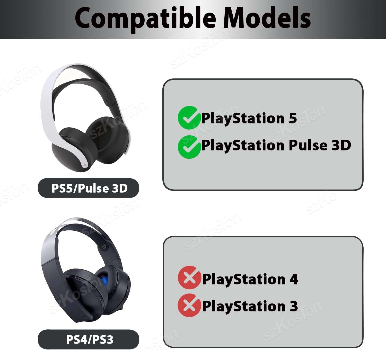 Replacement Ear Pads for PS5 P – обзор и цена Cooling Pillow Gel