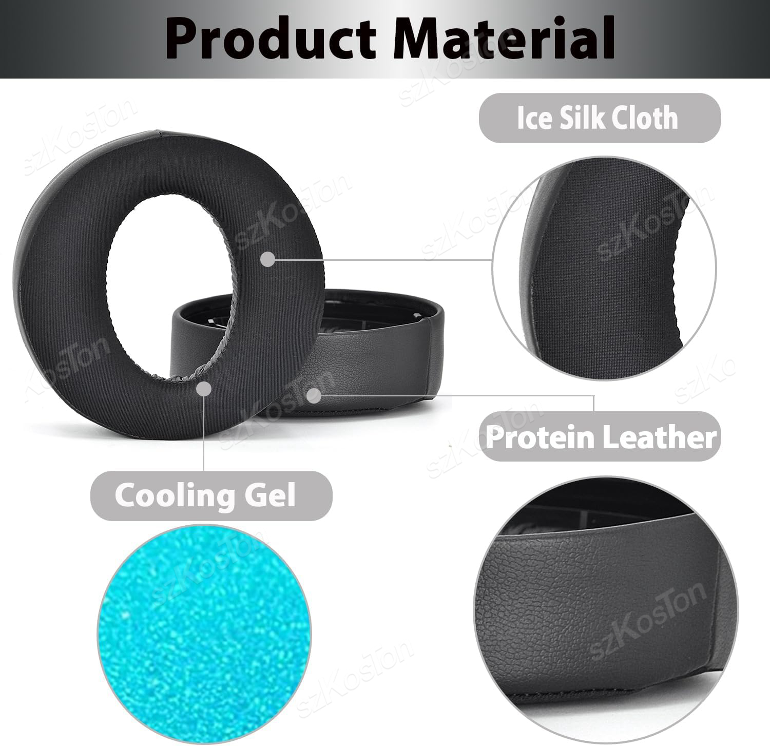 Replacement Ear Pads for PS5 P – обзор и цена Cooling Pillow Gel
