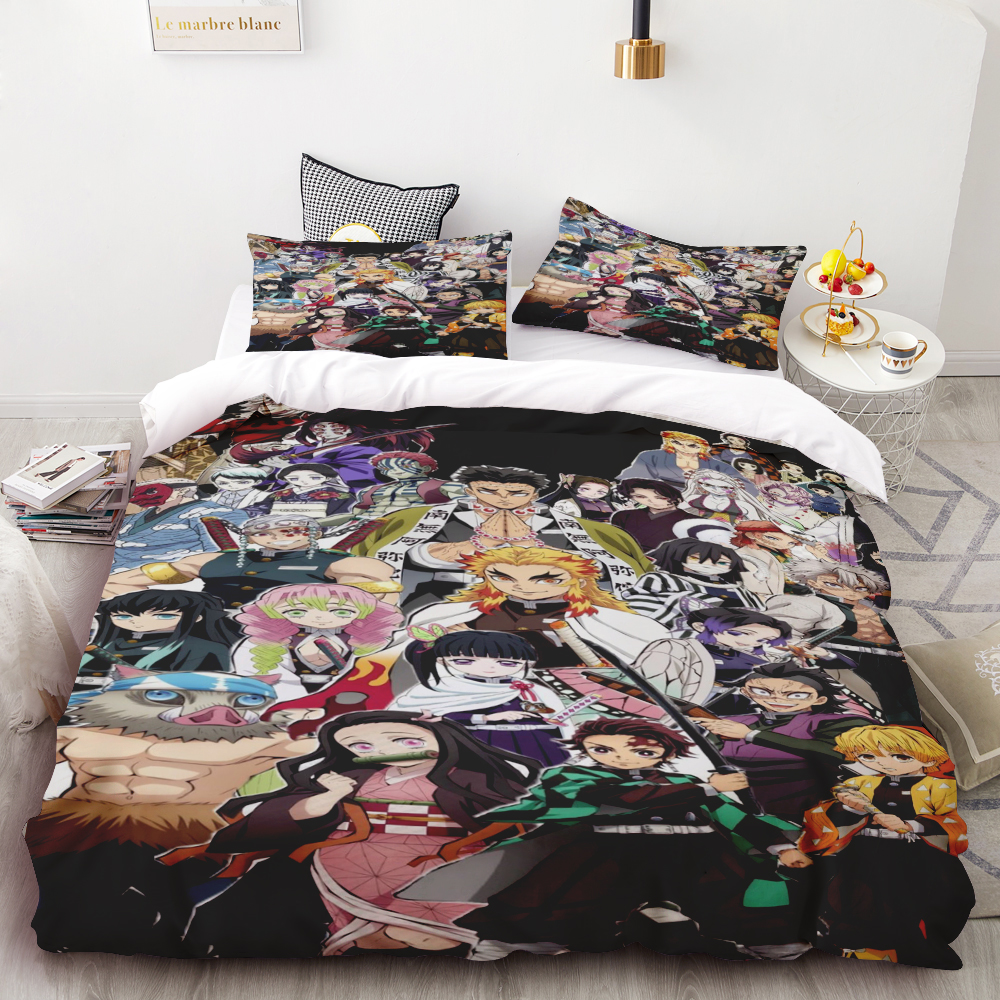 Duvet Cover Kamado Nezuko Demo – обзор и цена Linen Duvet Cover