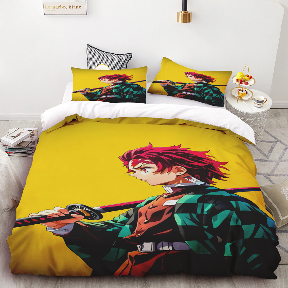 Duvet Cover Kamado Nezuko Demo – обзор и цена Linen Duvet Cover