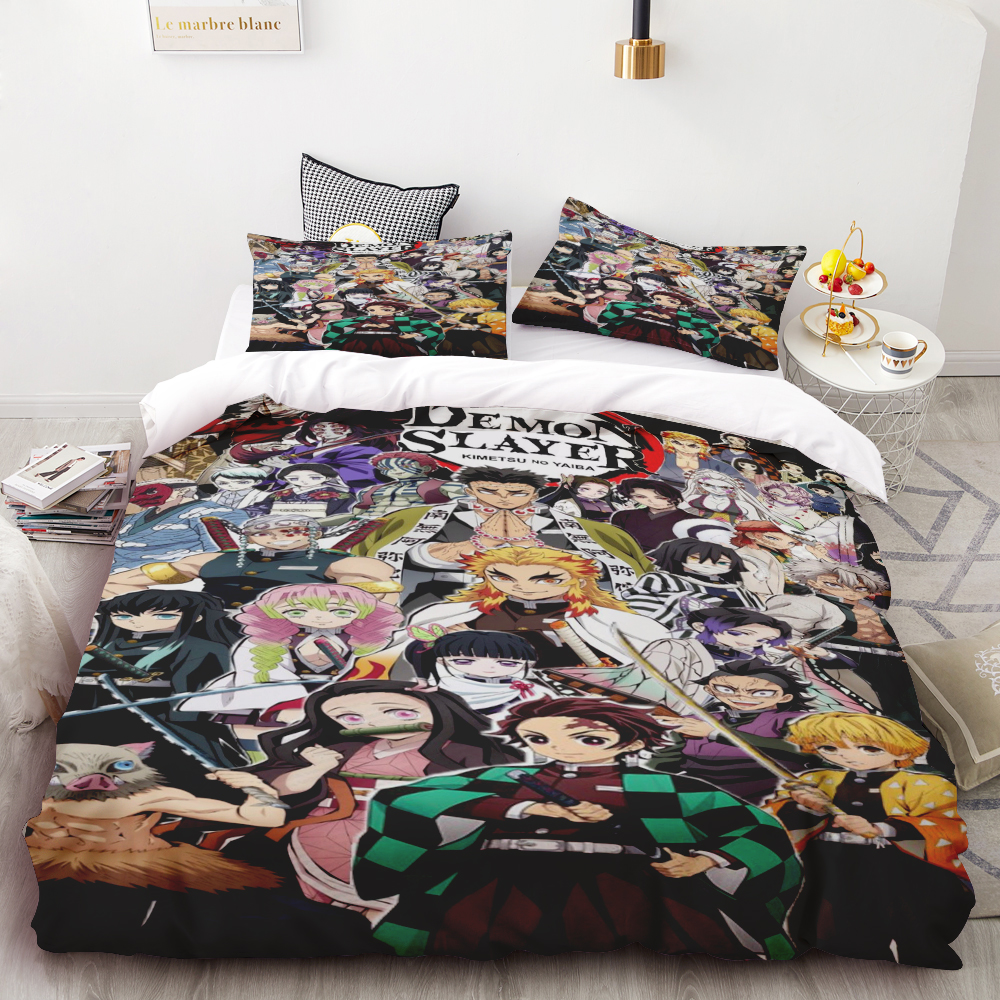 Duvet Cover Kamado Nezuko Demo – обзор и цена Linen Duvet Cover