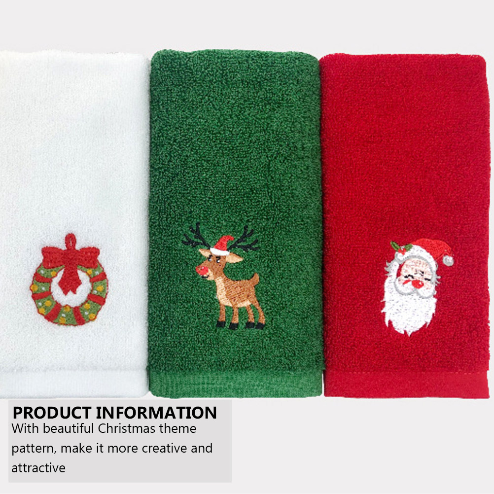 2pcs Christmas Cotton Towel Se – обзор и цена Home Textiles In Pakistan